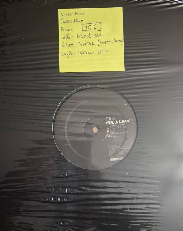 TENSAL Mord 104 Vinilo de techno