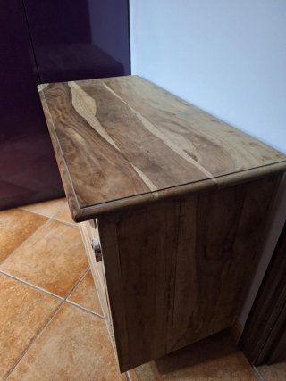 Mueble zapatero de madera