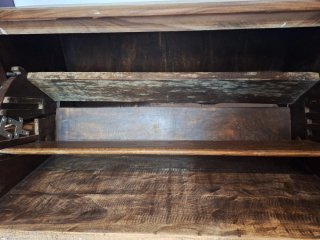 Mueble zapatero de madera