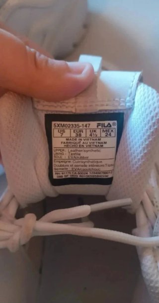 Zapatillas Fila Blancas