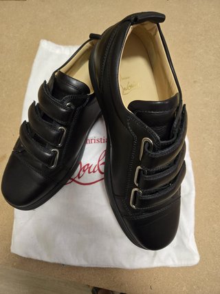 Sneakers Christian Louboutin Pelle Nera