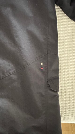 Chaqueta Negra Spyder para Nieve