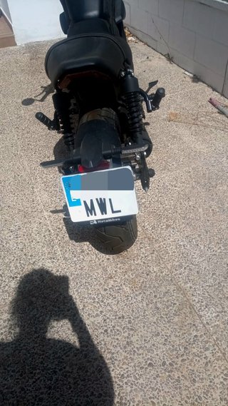 Moto Zontes C125 Negra