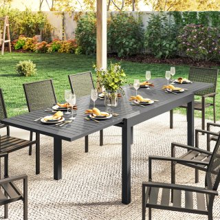 Mesa Comedor Exterior Extensible 135/270 cm