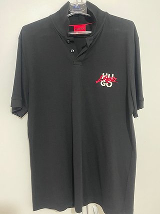 Camiseta Hugo Boss Negra Talla M originales