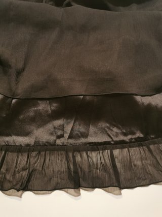 Abito Yumi nero con paillettes taglia M