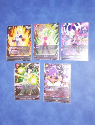 25x Cartas SR Dragon Ball Fusion World