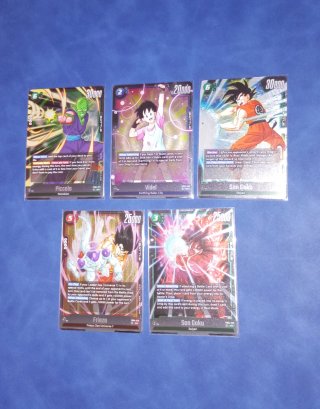 25x Cartas SR Dragon Ball Fusion World