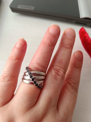 Anillo de plata de ley