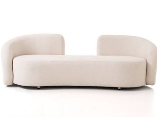 Sofá Chaise Longue Exterior Beige
