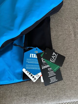 Giacca EA7 Emporio Armani FISI Sci Blu Italia XL
