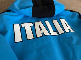 Giacca EA7 Emporio Armani FISI Sci Blu Italia XL