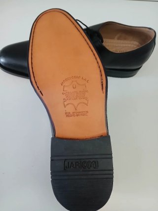 Zapatos de cuero negros para hombre