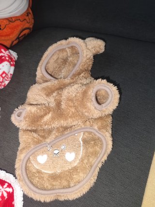 Abbigliamento per cani con design orso