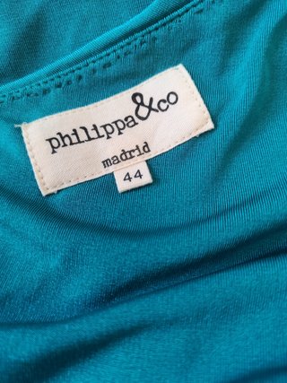 Vestido Philippa&co verde talla 44