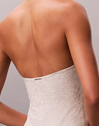 Bañador Calvin Klein Beige Nuevo