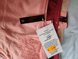 Braguitas Taty Lingerie Talla G, XL