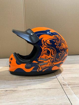 Casco Moto HJC V60 Flame MC27 Talla S (55-56 cm)