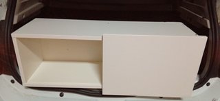 Mueble de entrada blanco