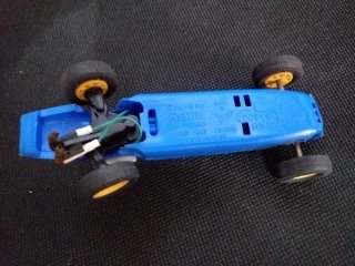Scalextric Cooper MM c66 Tri-ang Slot Car