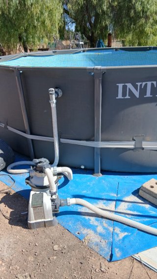 Piscina grande 5m²