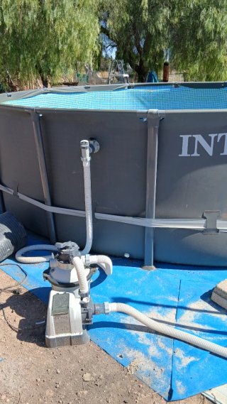 Piscina grande 5m²