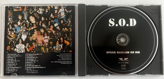 CD S.O.D. - Speak English or Die (1992 + bonus)
