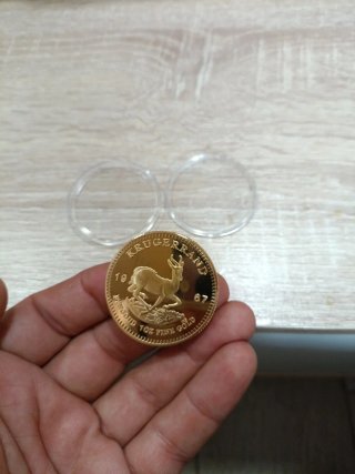 Réplica Moneda Krugerland 1967 1oz Oro