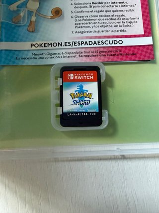 Pokemon Espada Nintendo Switch RPG