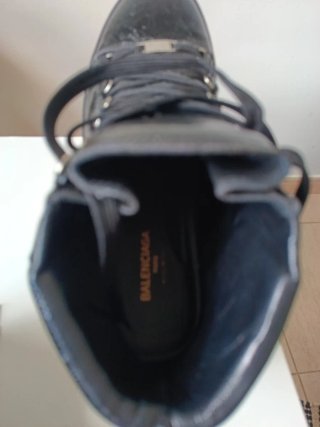 Botas altas negras hombre