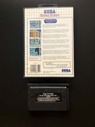 Batman Returns Sega Master System Juego