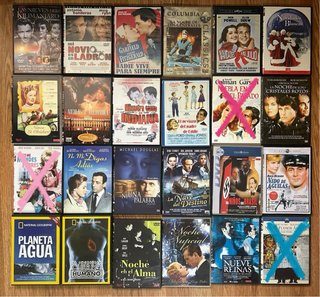 3) DVDs Películas Variadas