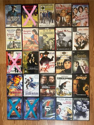 3) DVDs Películas Variadas