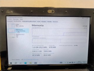 Netbook Asus Ampliado Negro