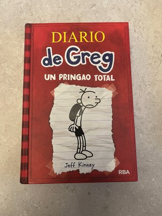 DIARIO de Greg UN PRINGAO TOTAL Jeff Kinney RBA