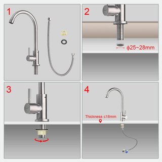 Rubinetto Cucina Ibergrif Mundo Acqua Fredda