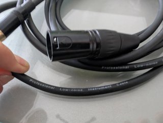 Cable XLR a RCA 3m