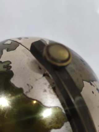 Orologio sveglia mappamondo "meridiana"