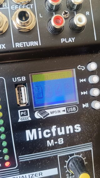 Micfuns M-8 Mezclador Profesional 8 Canales