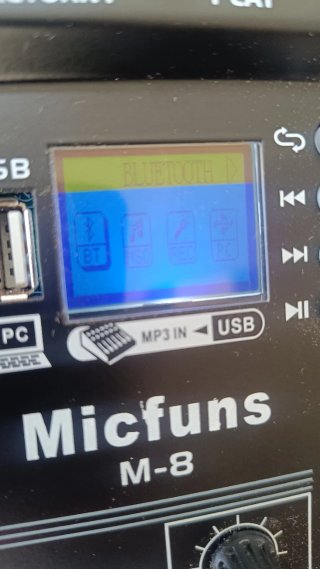 Micfuns M-8 Mezclador Profesional 8 Canales