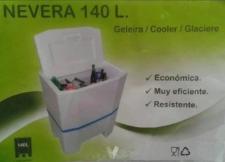 Nevera botellero polarbox 140L, nueva