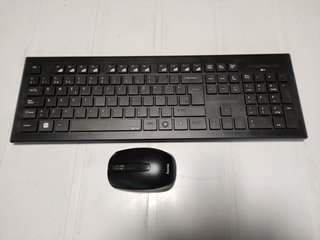 Set Tastiera e Mouse Wireless HAMA