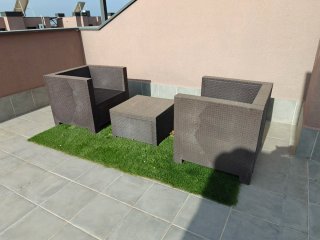 Muebles Exterior Chillout Sofá, Sillones mesa