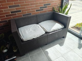 Muebles Exterior Chillout Sofá, Sillones mesa