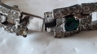 Braccialetto vintage stile Art Deco