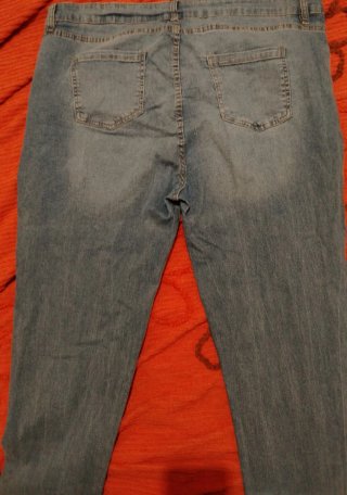Jeans donna curvy blu