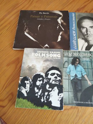 Lote 4 libros descatalogados