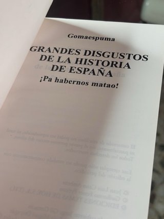 GOMAESPUMA - Grandes disgustos de la historia...