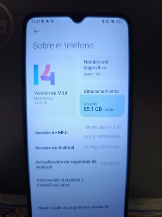 Xiaomi Redmi 10C Negro/Multicolor Graphite Gray