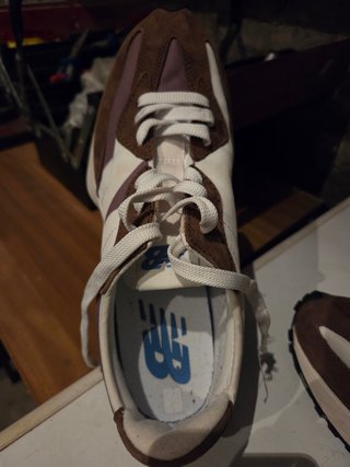 Scarpe New Balance Marroni e Bianche